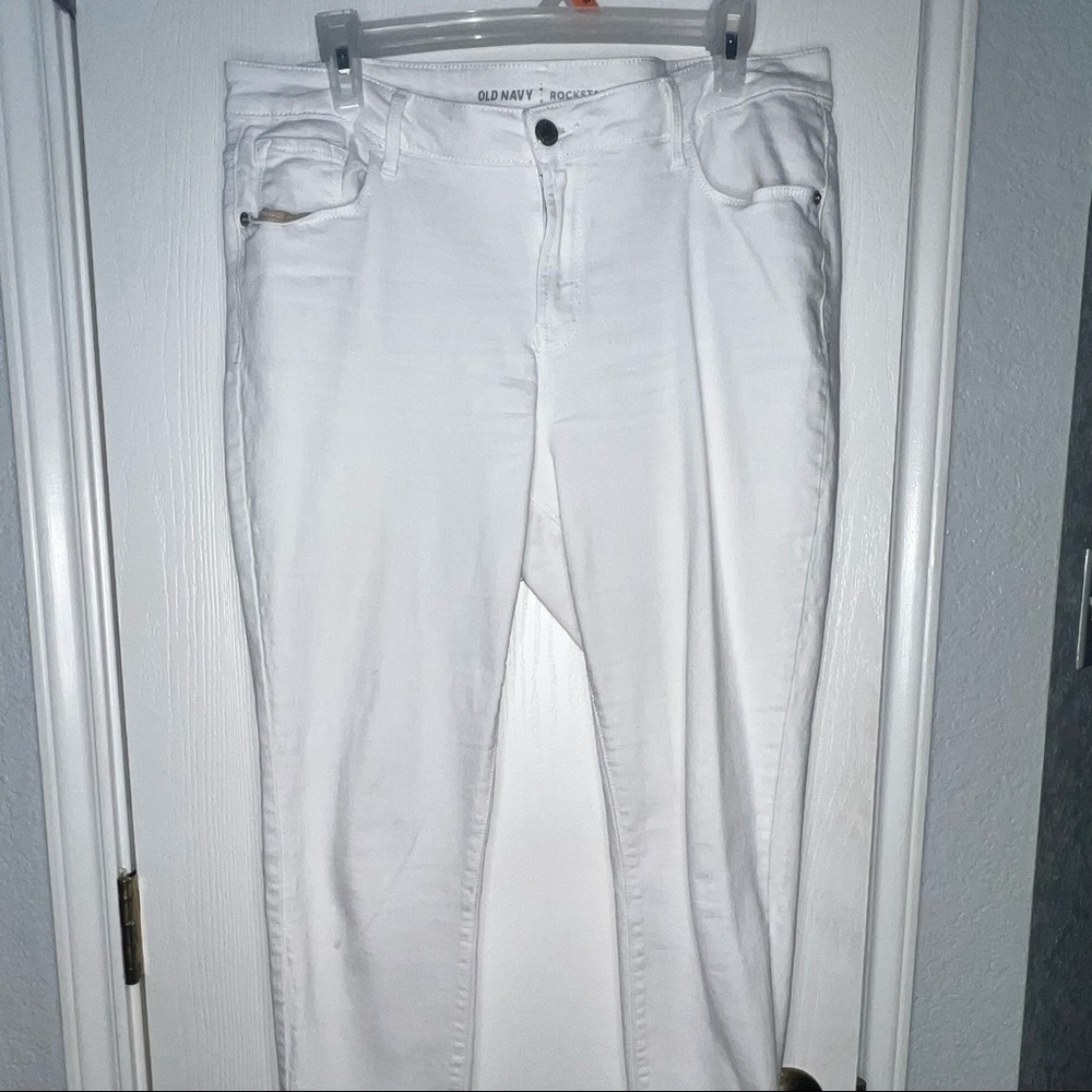 Old Navy Womens White Jeans